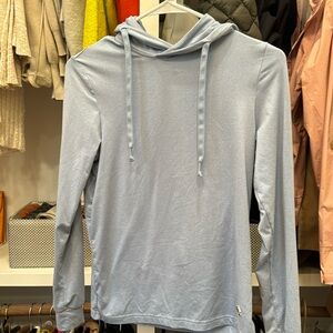 Burlebo baby blue long sleeve shirt size 8